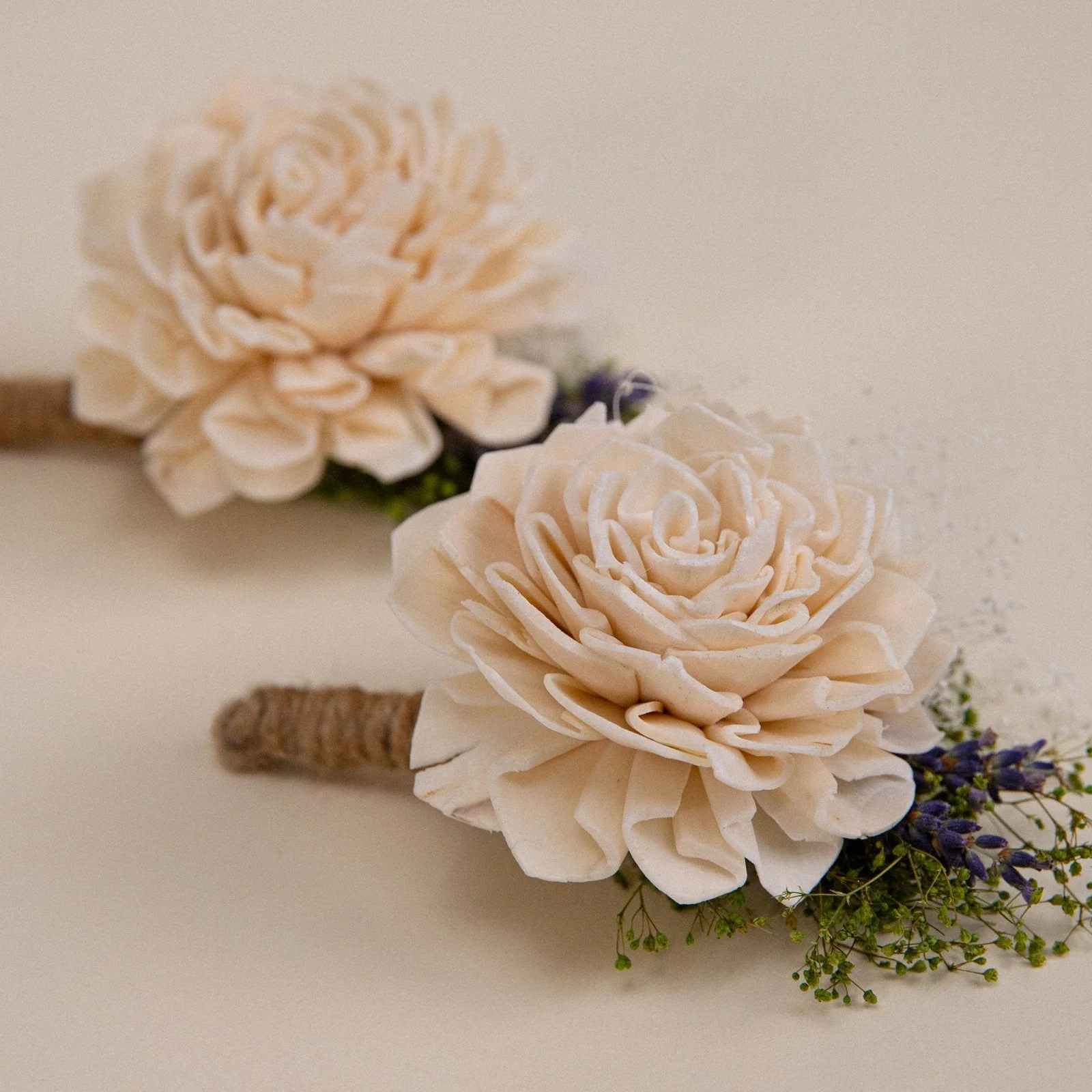 All Natural Father's Boutonniere (Set of 2)
