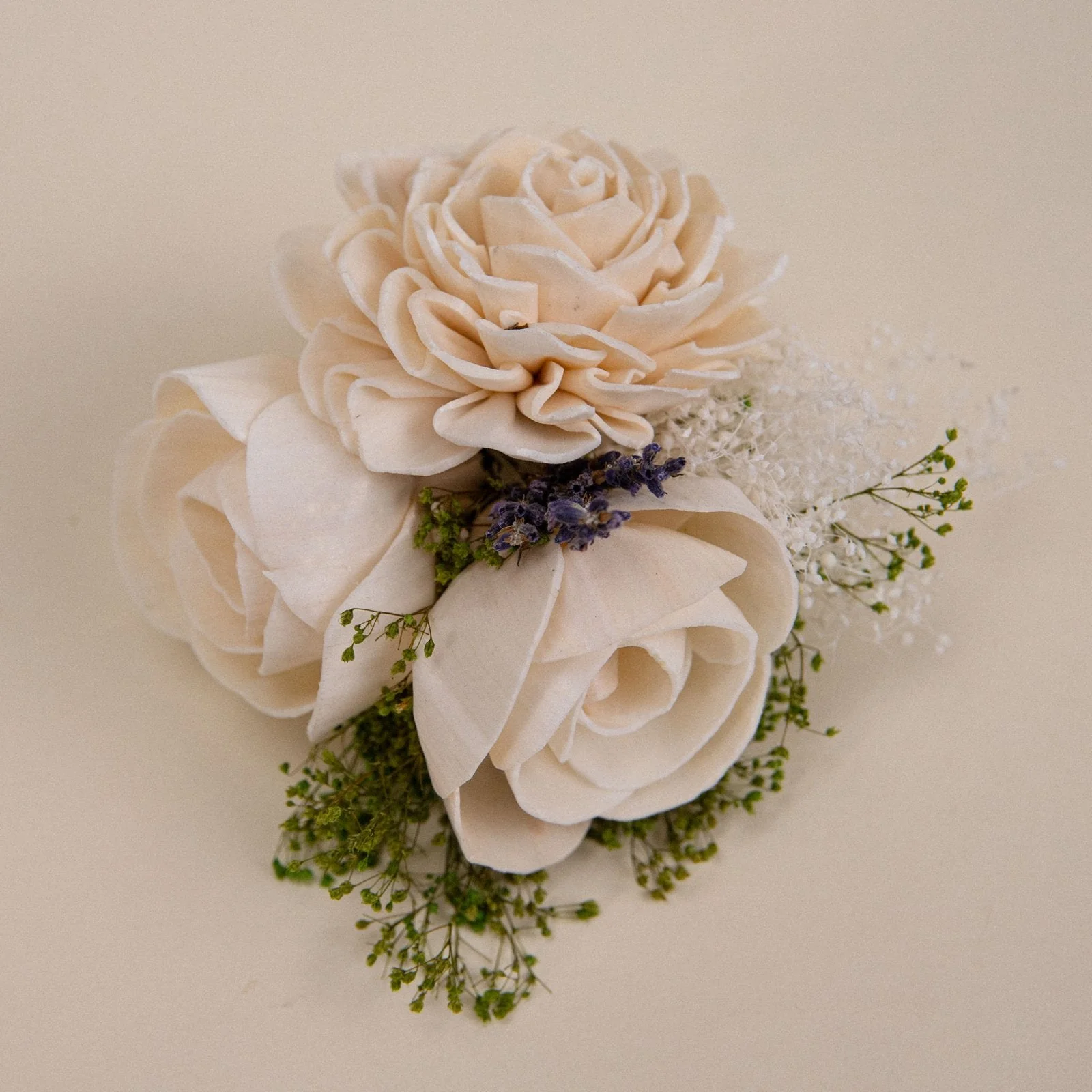 All Natural Groom's Boutonniere