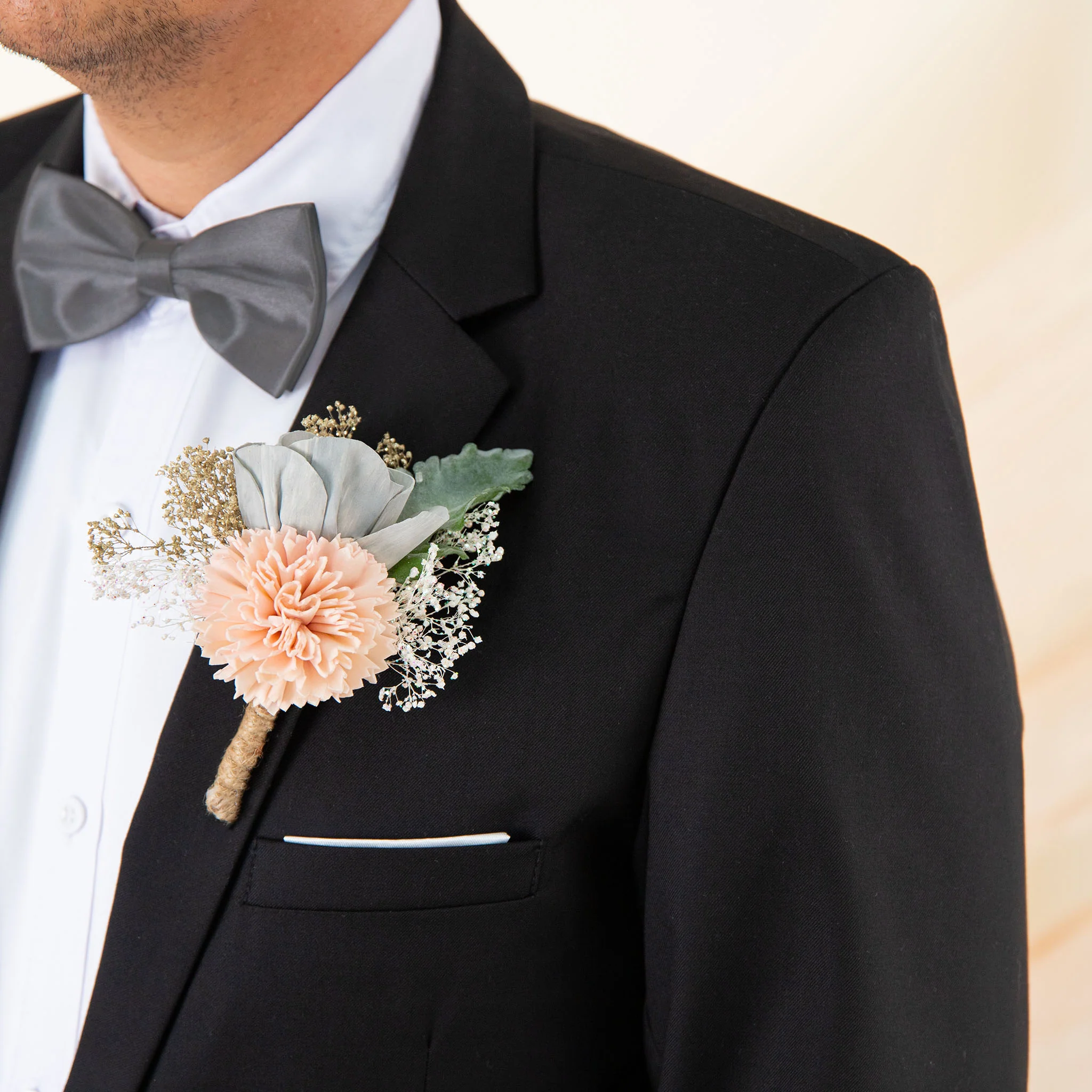 All That Glam Boutonniere (Set Of 3)*