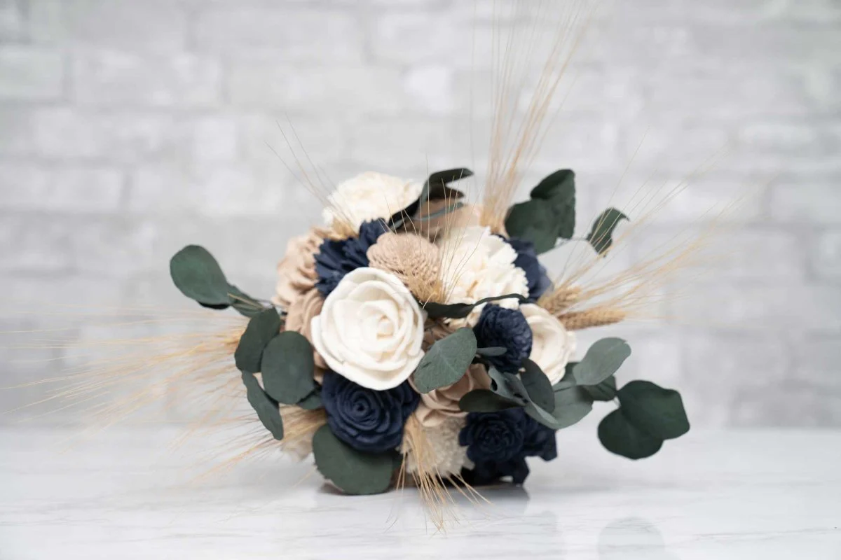 Anchored In Love Bridesmaid Bouquet
