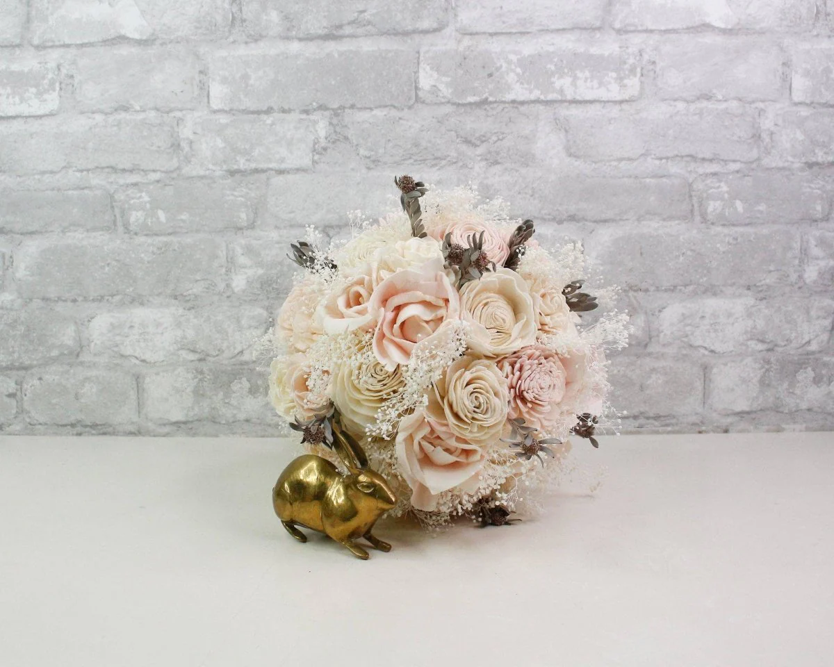 Bashful Beauty Bridal Bouquet - Image 15