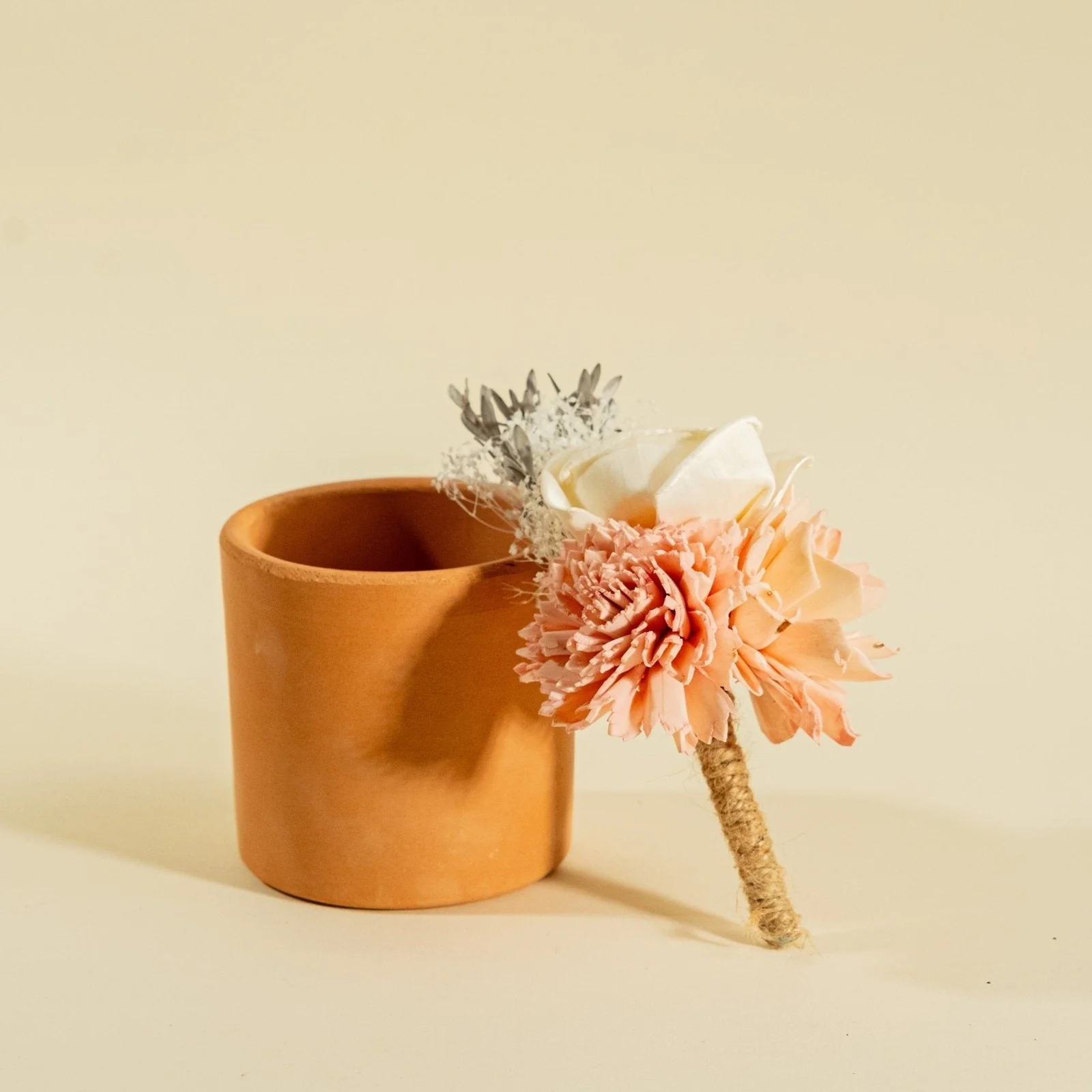 Bashful Beauty Groom's Boutonniere*