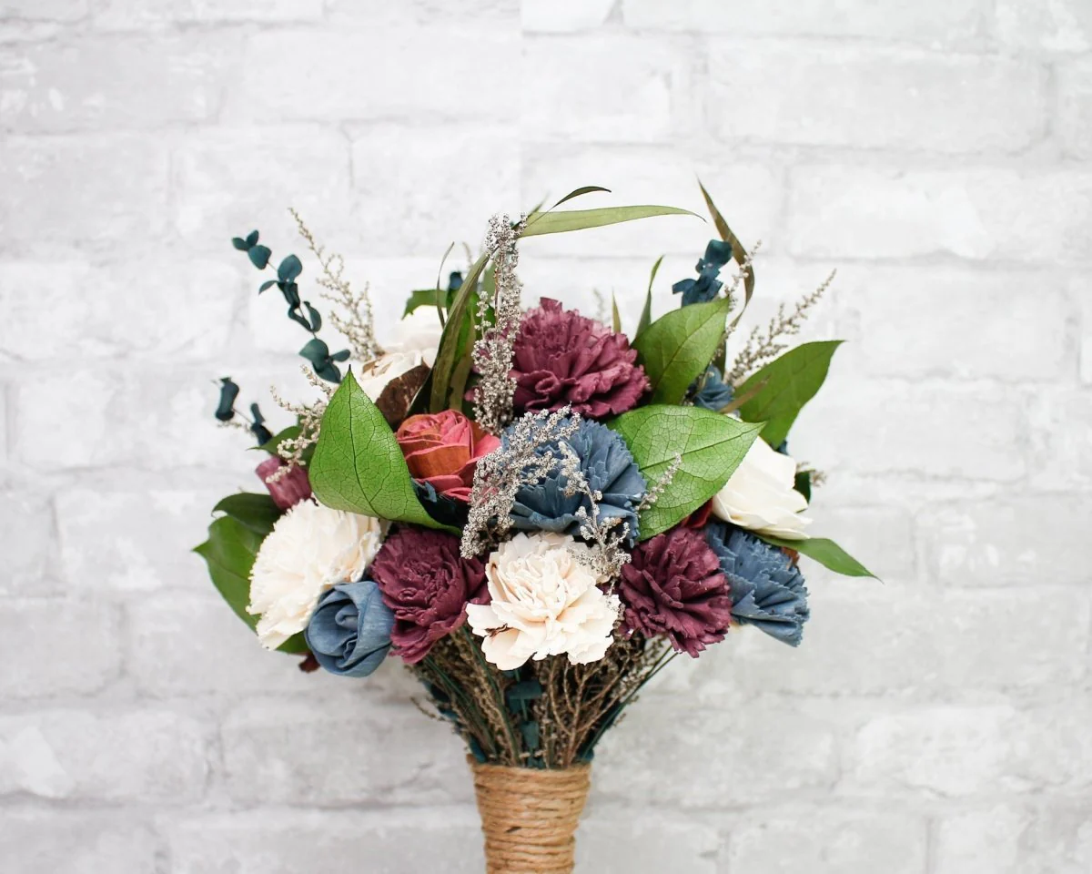 Bejeweled Bridal Bouquet - Image 8