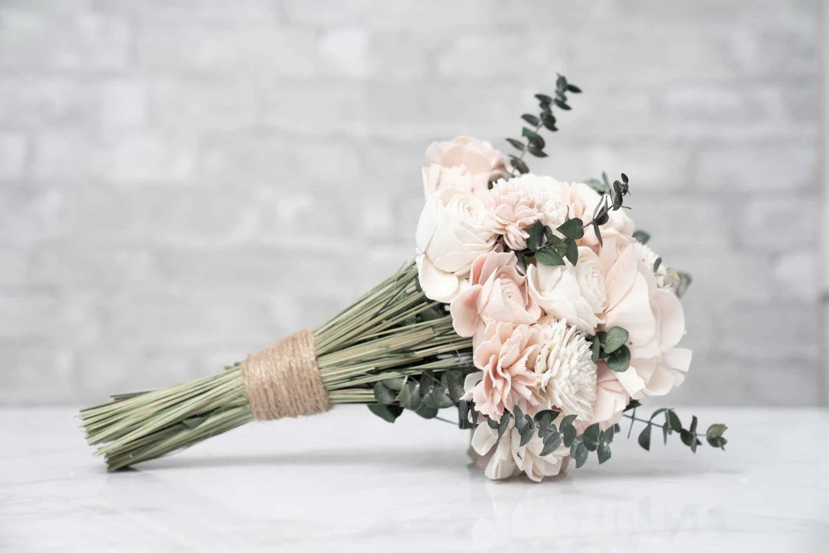 Blush Beauty Bridesmaid Bouquet* - Image 5