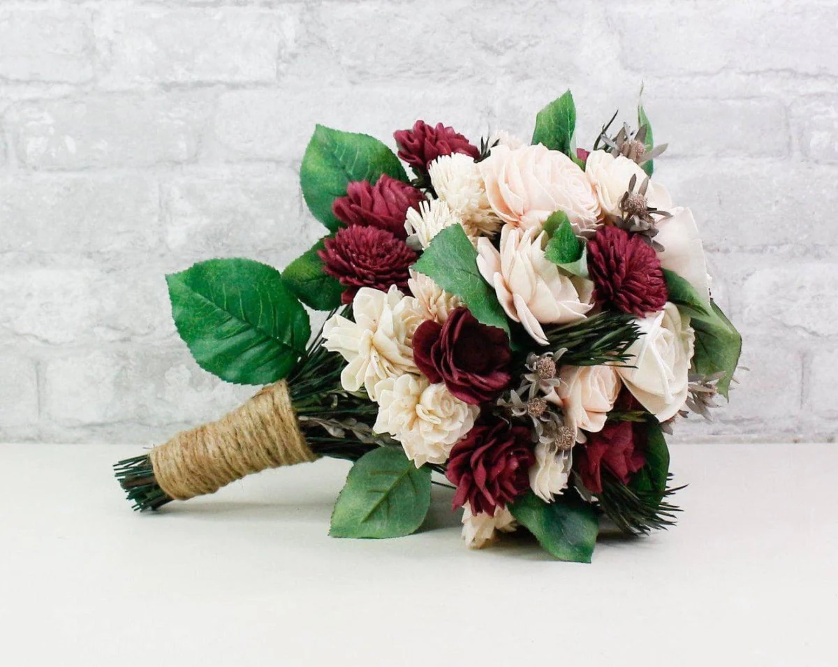 Blushing Belle Bridal Bouquet - Image 3