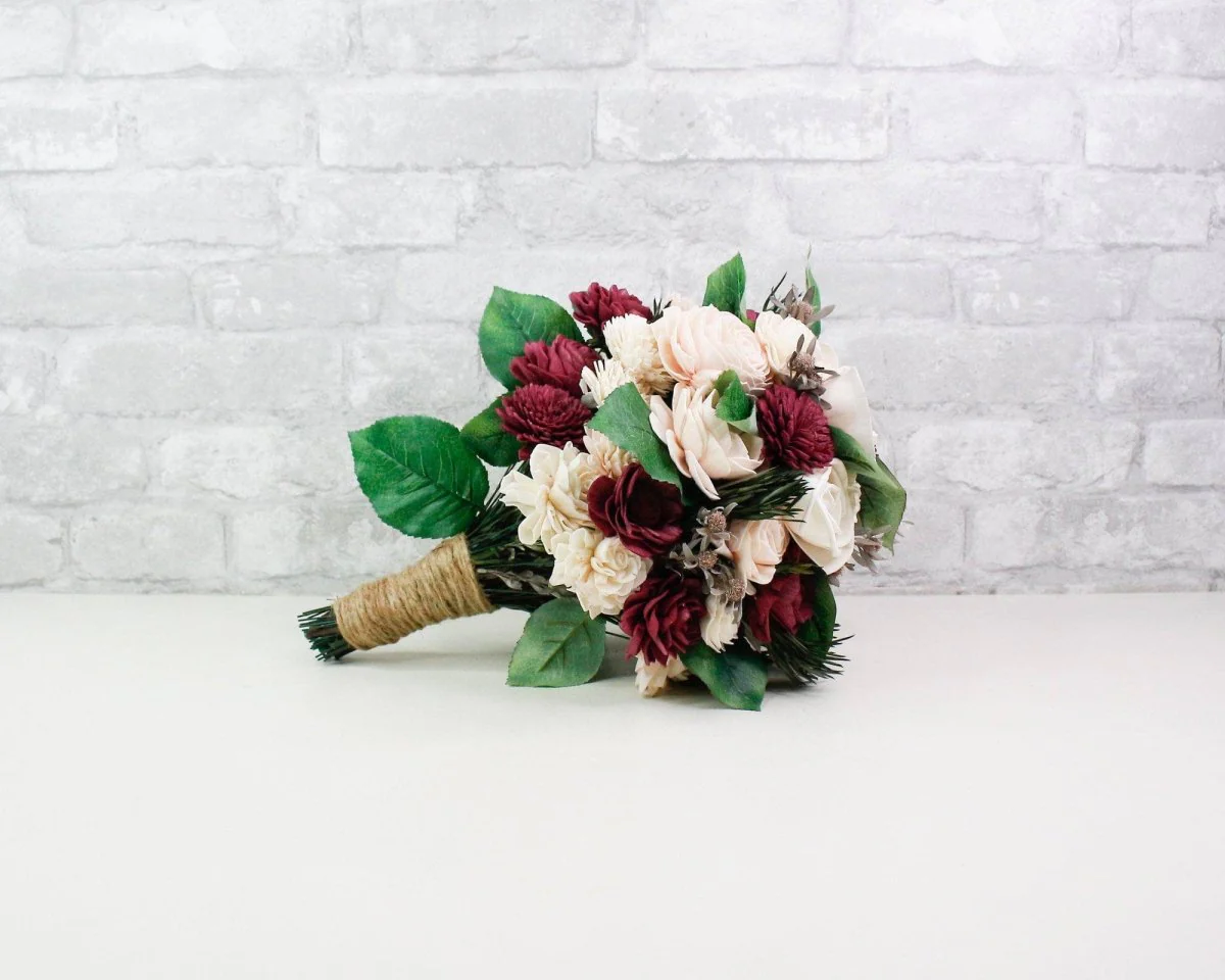Blushing Belle Bridal Bouquet* - Image 11