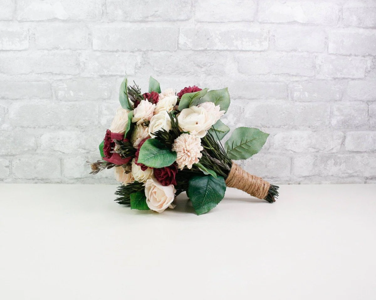 Blushing Belle Bridal Bouquet* - Image 4