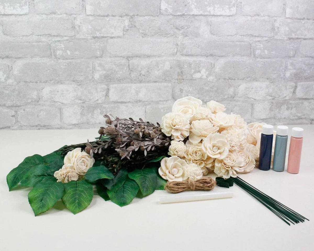 Blushing Belle Bridesmaid Bouquet - Image 17