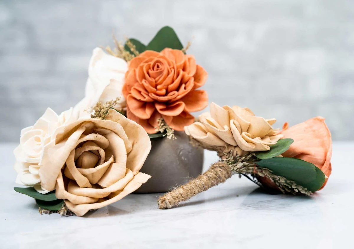 Boho Bliss Boutonniere (Set Of 3)* - Image 4