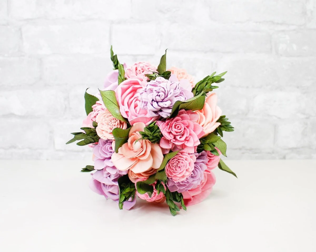 Botanical Beauty Bridesmaid Bouquet - Image 2