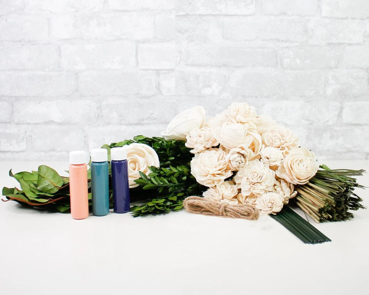 Botanical Beauty Bridesmaid Bouquet - Image 8