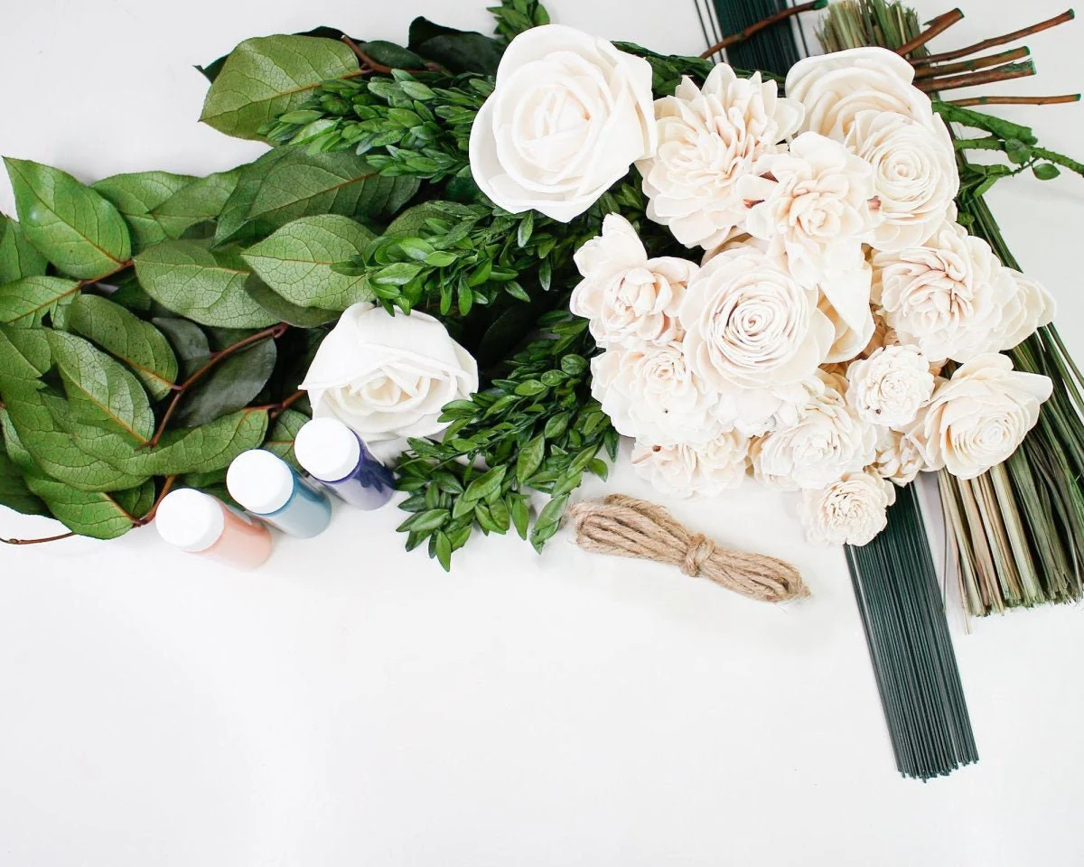 Botanical Beauty Bridesmaid Bouquet - Image 9