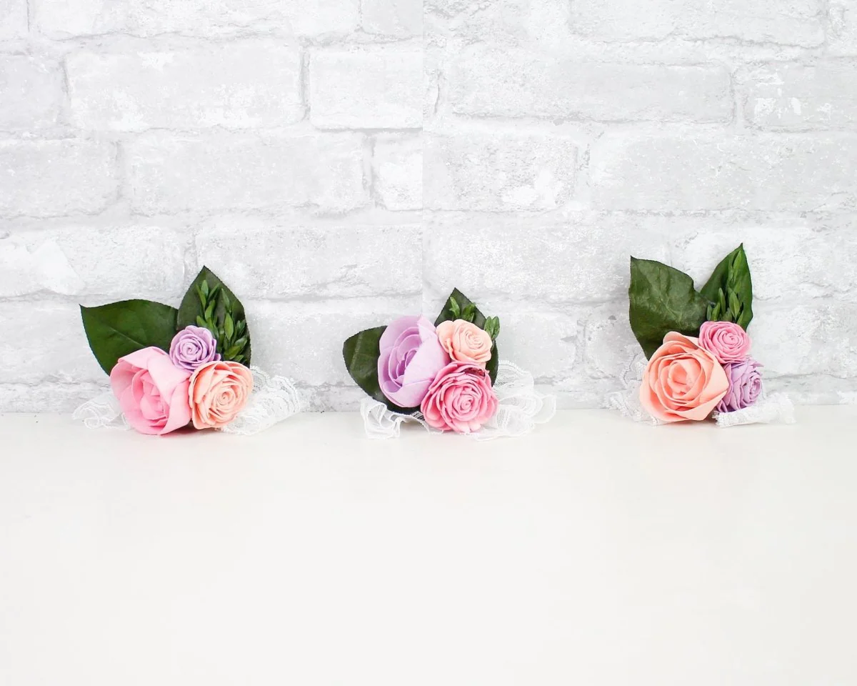 Botanical Beauty Corsage (Set of 3)*