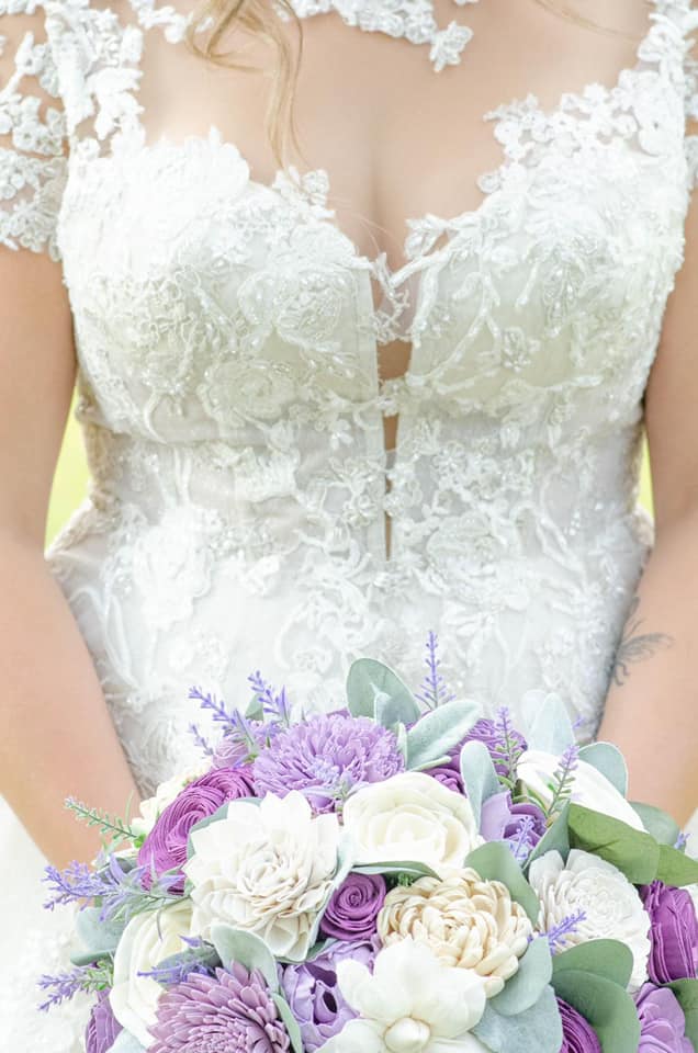 Bright Woodland Bridal Bouquet - Image 2