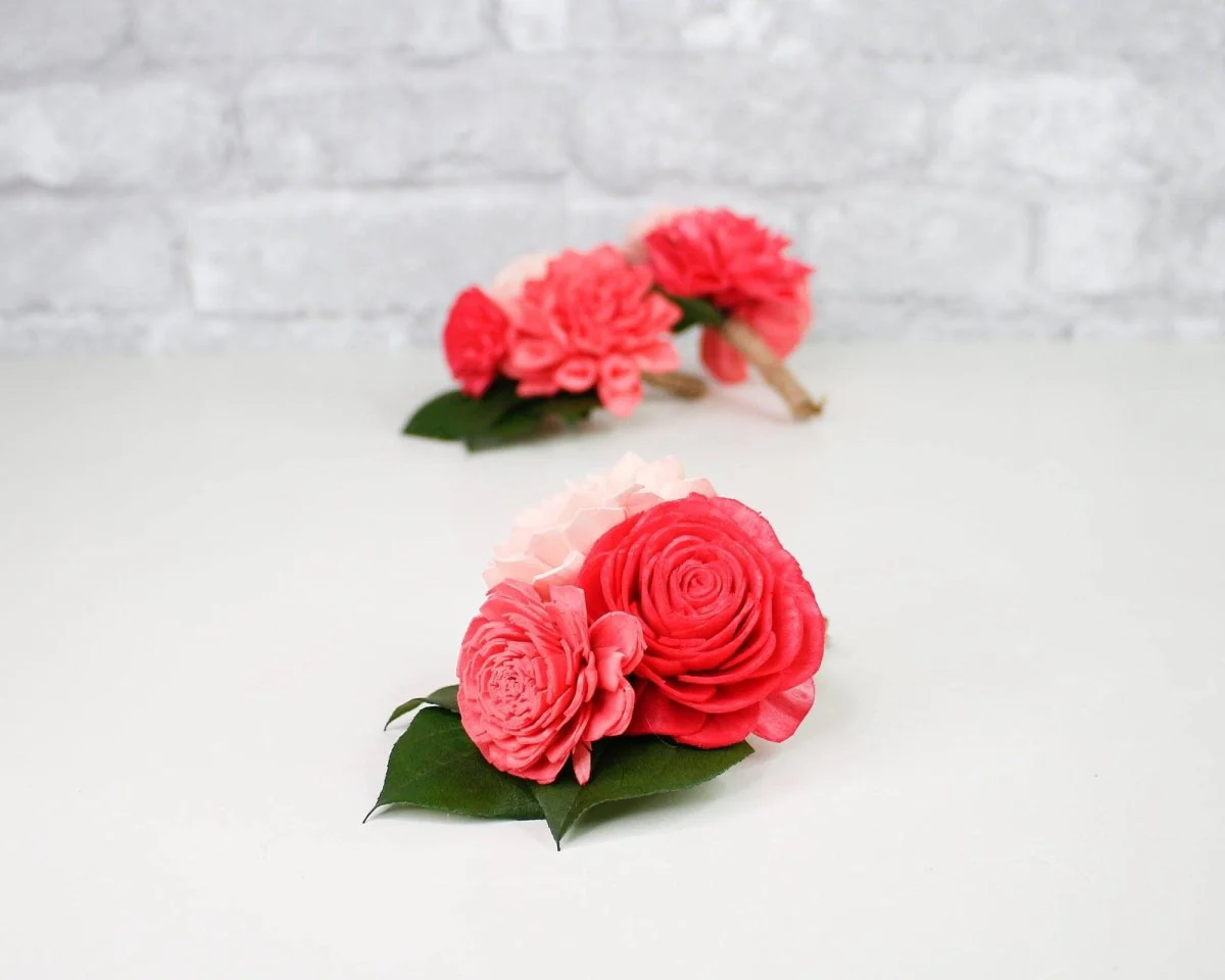 Caprice Boutonniere (Set of 3) - Image 3