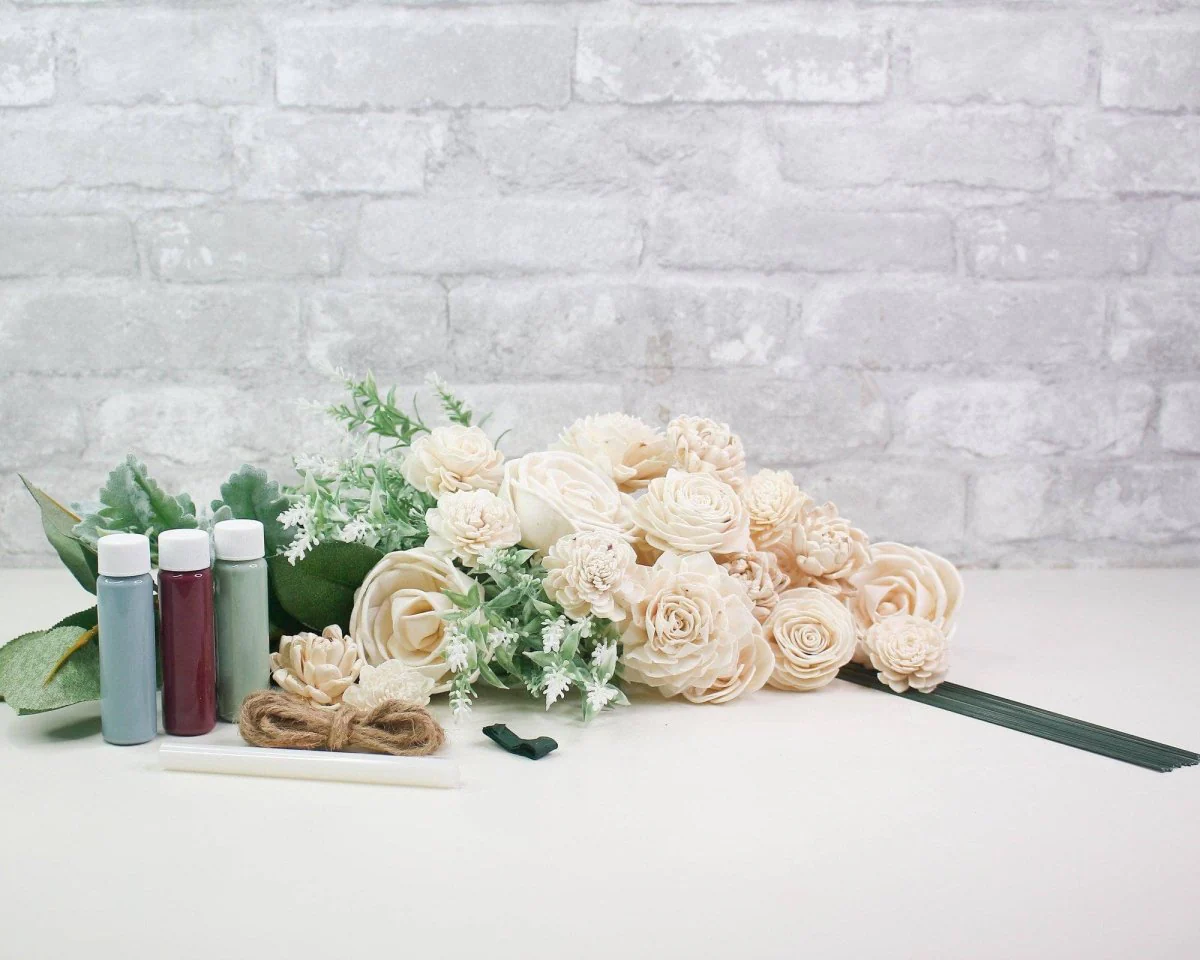 Cinder Rose Bridesmaid Bouquet* - Image 16