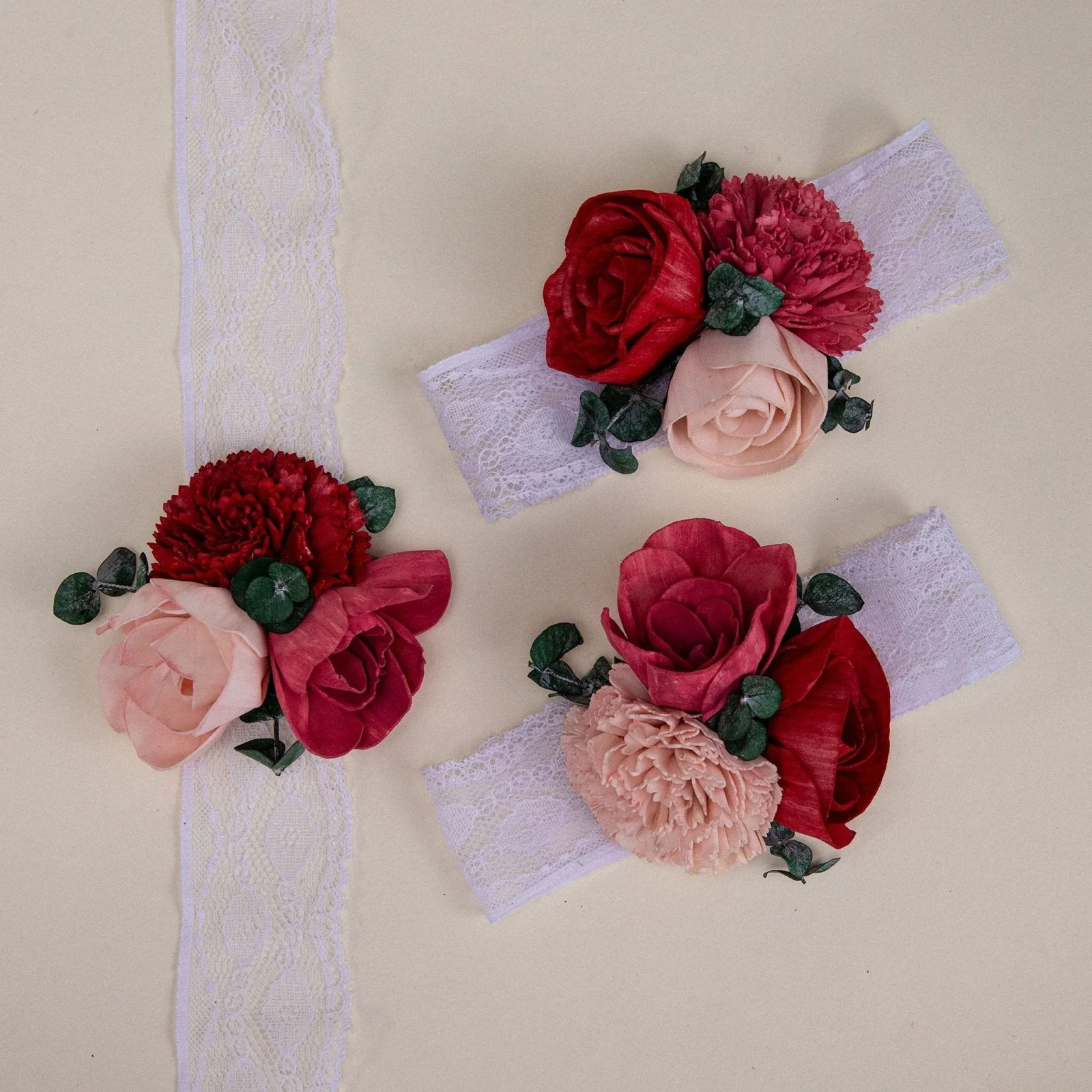 Classic Royal Corsage (Set Of 3)