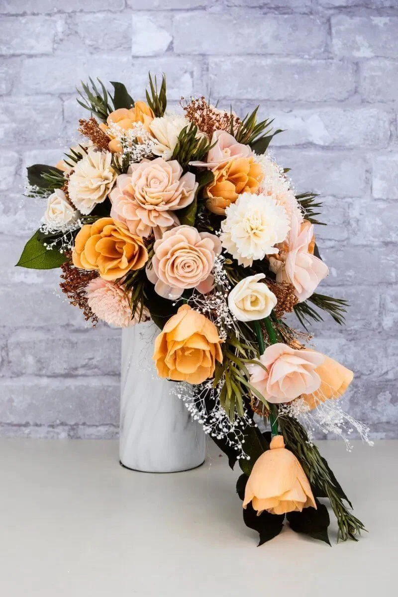 Custom Cascade Bouquet*