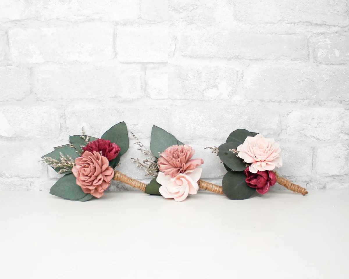 Eternity Boutonniere (Set of 3)