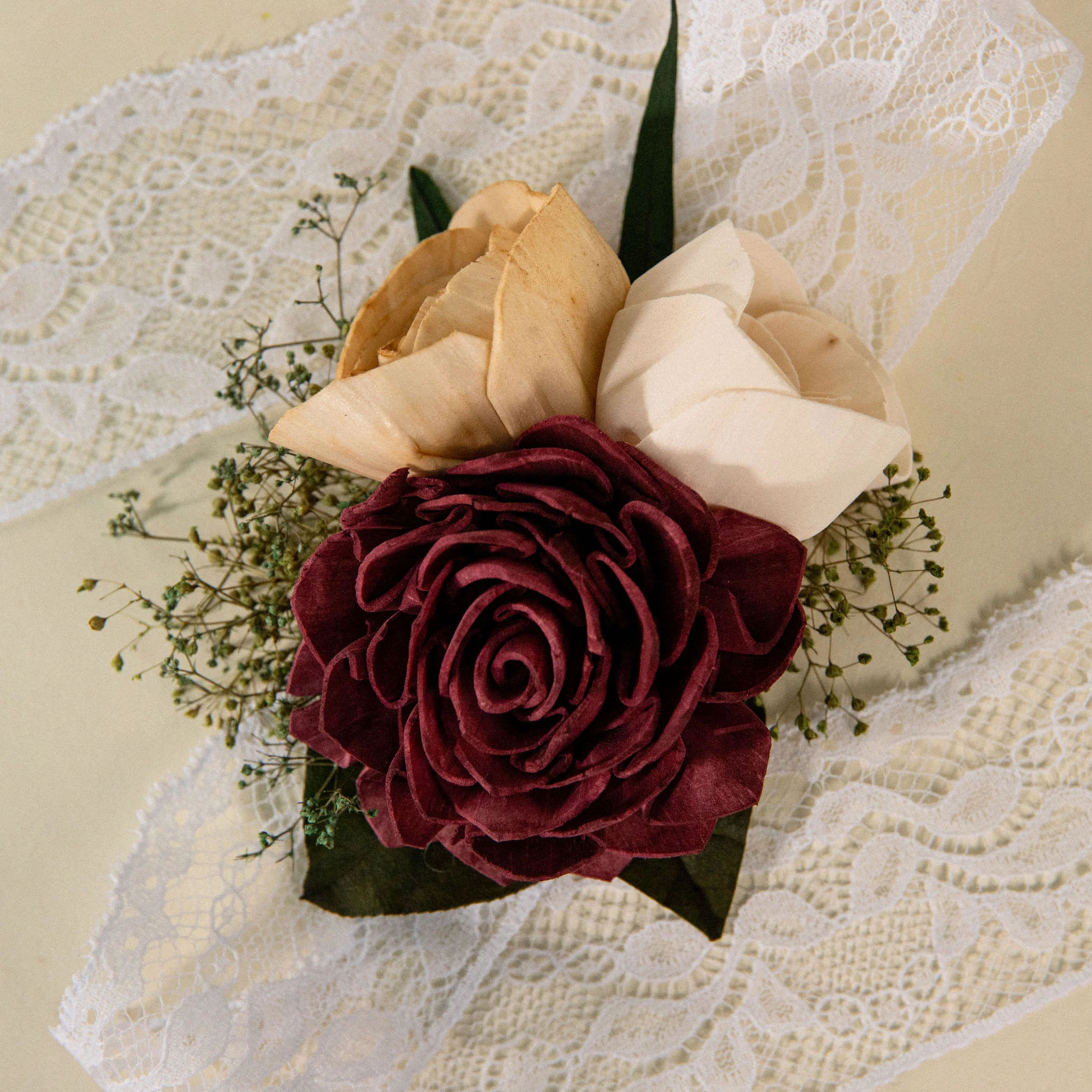 Gardenia Corsage (Set of 3)* - Image 2