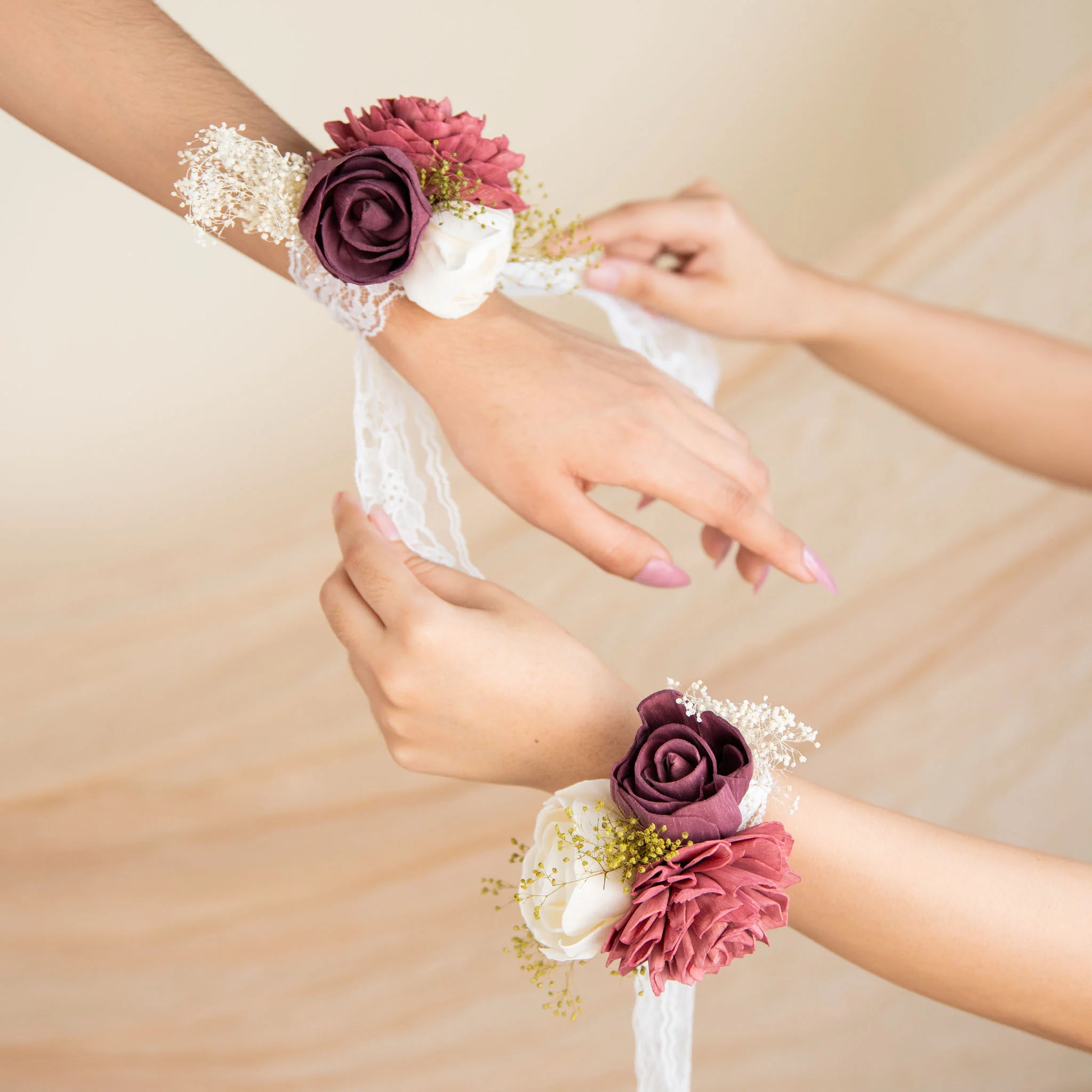 Love Story Corsage (Set Of 3)*