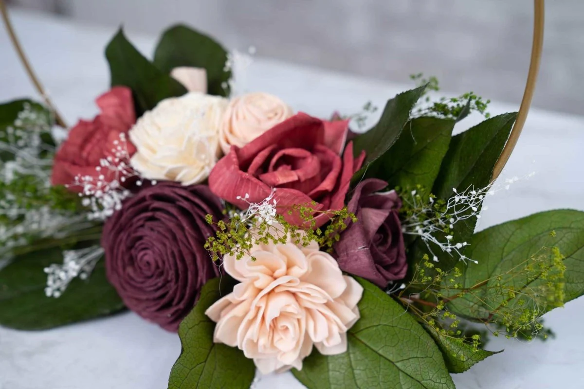 Love Story Hoop Centerpiece - Image 8