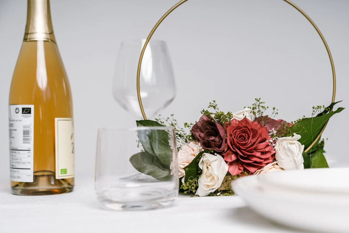 Love Story Hoop Centerpiece*