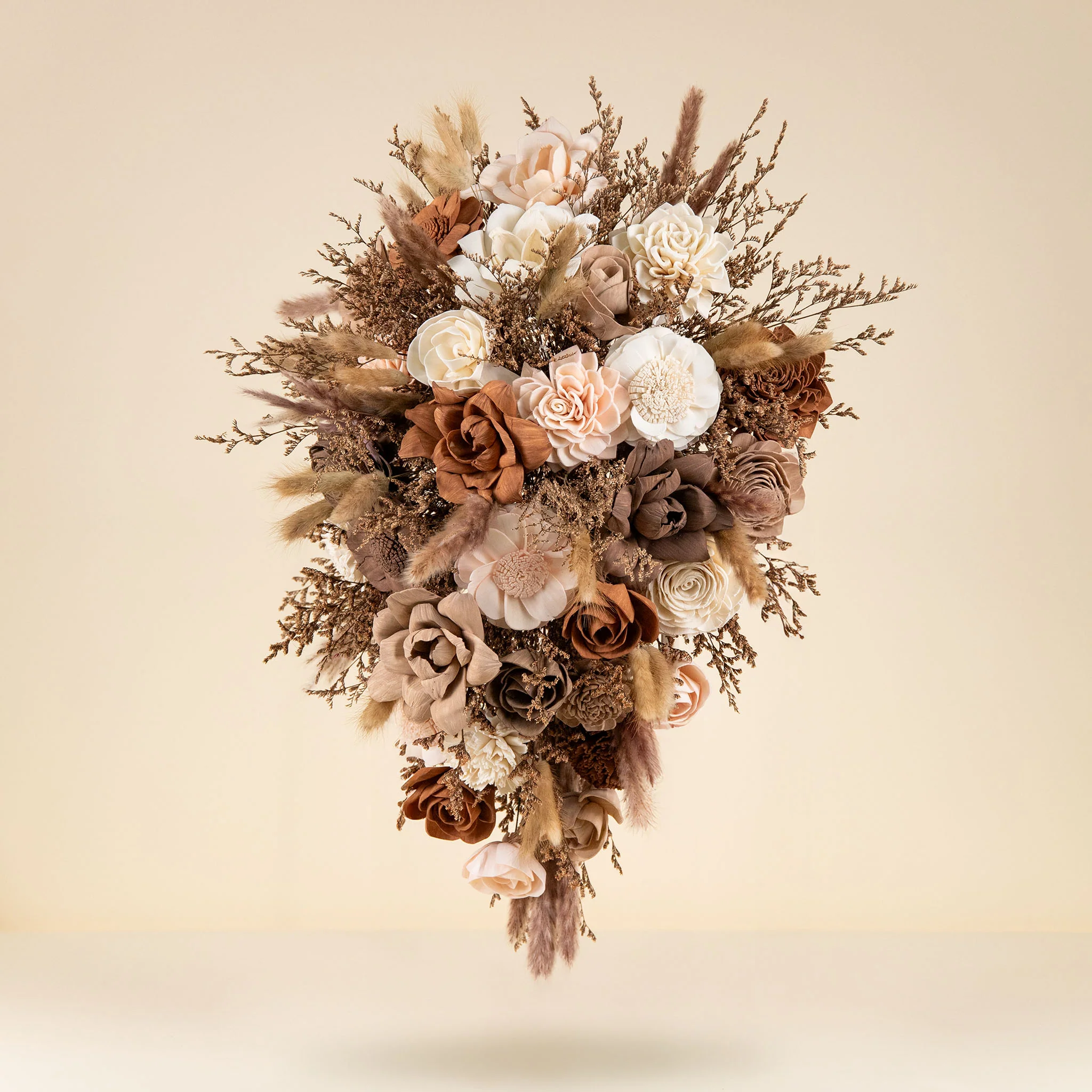 Luxe Amber Cascade Bouquet - Image 3