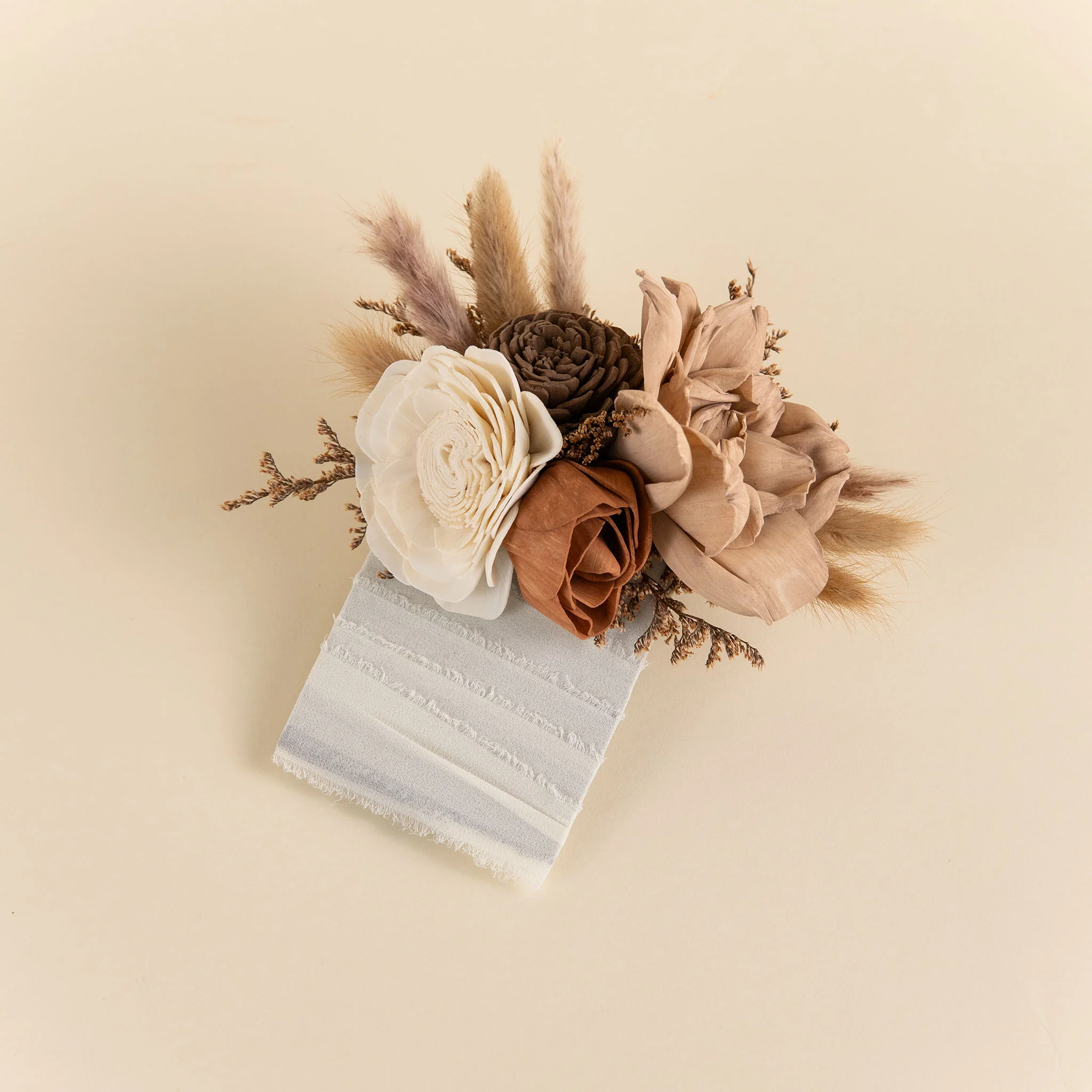 Luxe Amber Groom's Pocket Boutonniere* - Image 3