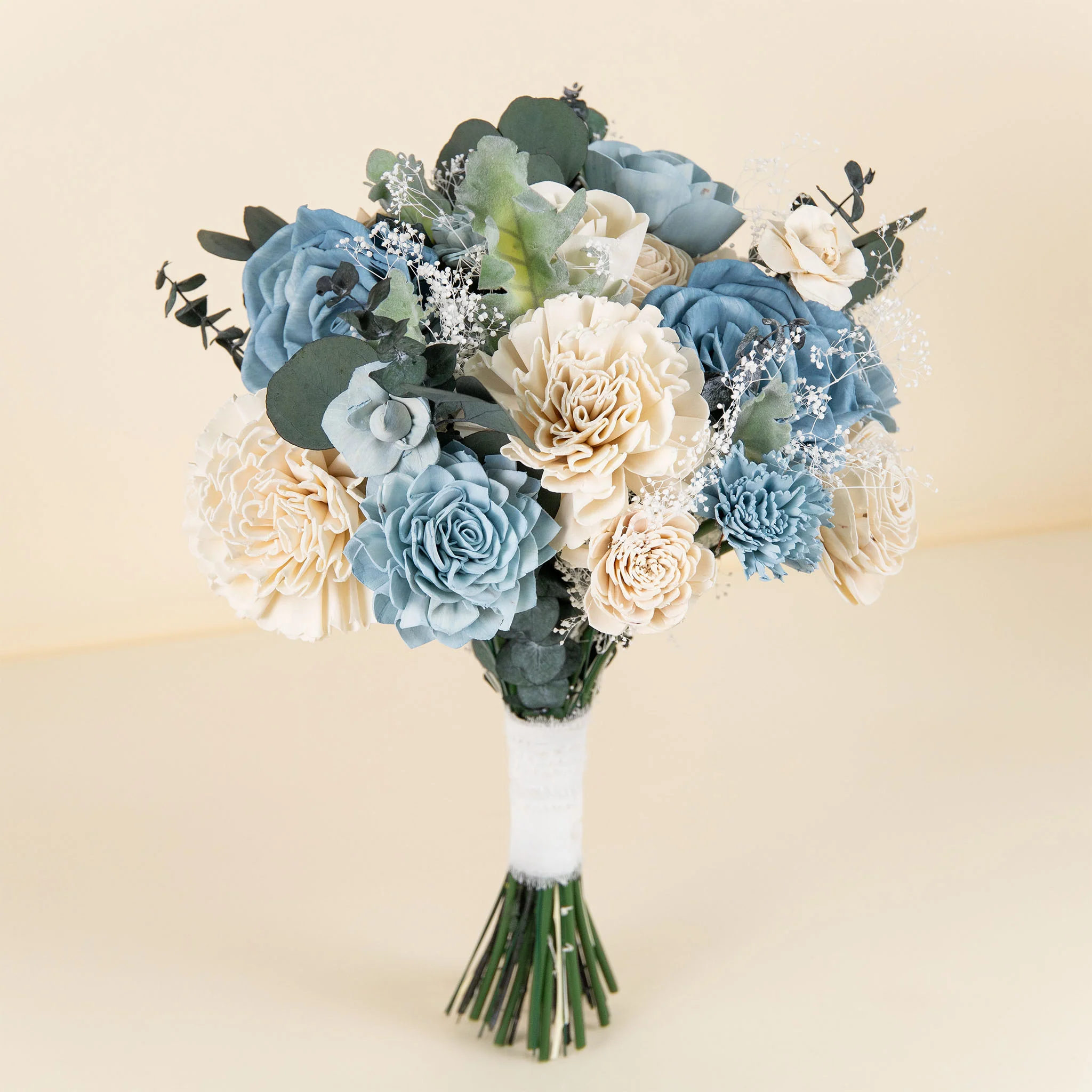 Luxe Ivory Bridesmaid Bouquet - Image 2