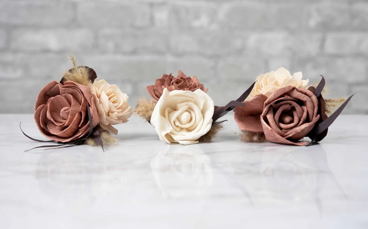 Majestic Boutonniere (Set of 3) - Image 3