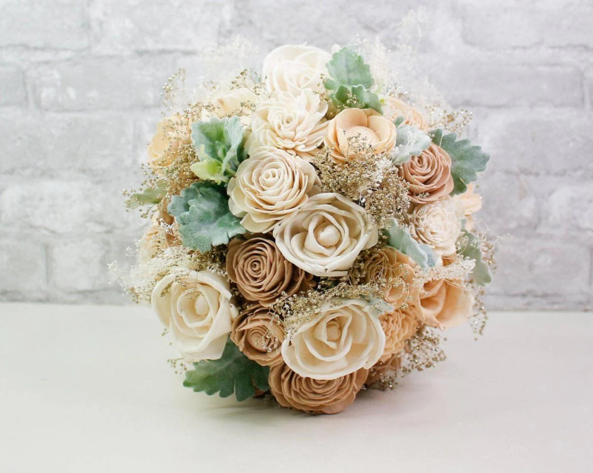 Nearly Nude Bridal Bouquet