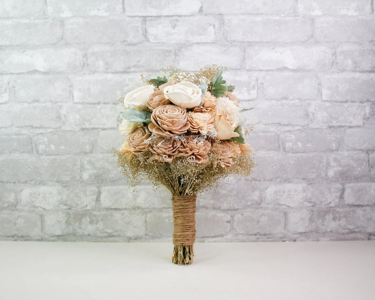 Nearly Nude Bridal Bouquet* - Image 3