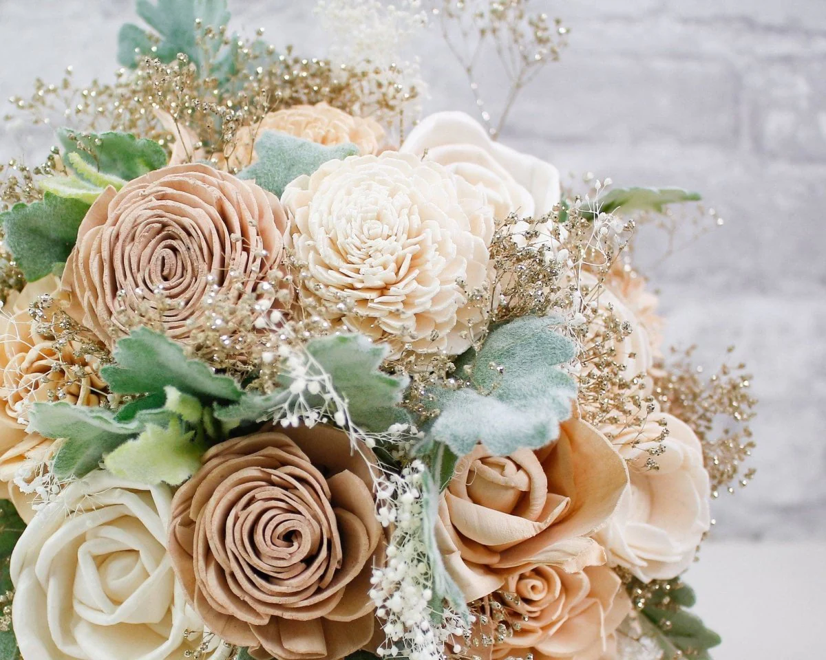 Nearly Nude Bridesmaid Bouquet* - Image 4