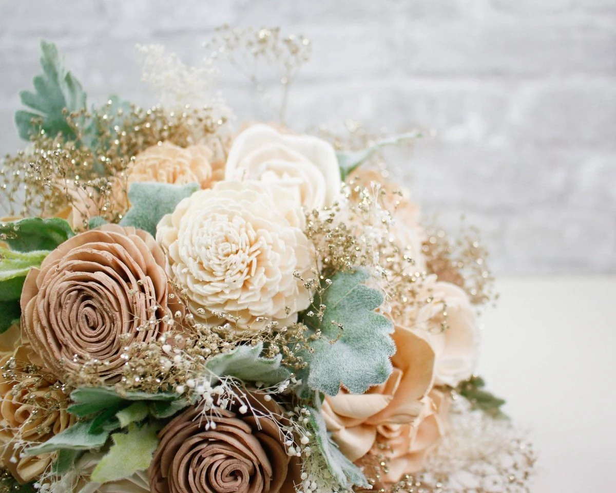 Nearly Nude Bridesmaid Bouquet* - Image 7