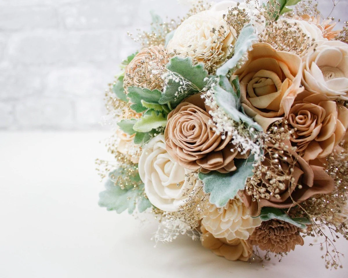 Nearly Nude Bridesmaid Bouquet* - Image 8