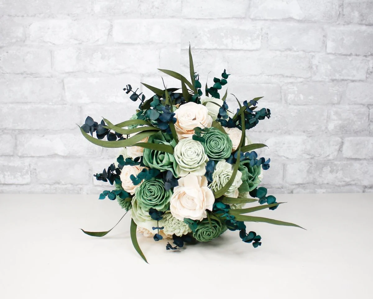 Olive Branch Bridal Bouquet* - Image 3