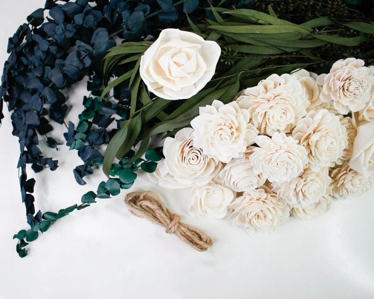 Olive Branch Bridesmaid Bouquet - Image 9
