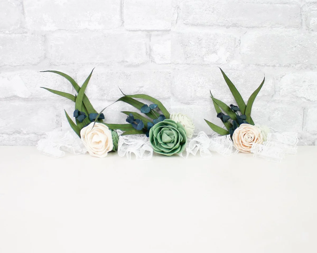 Olive Branch Corsage (Set of 3)*