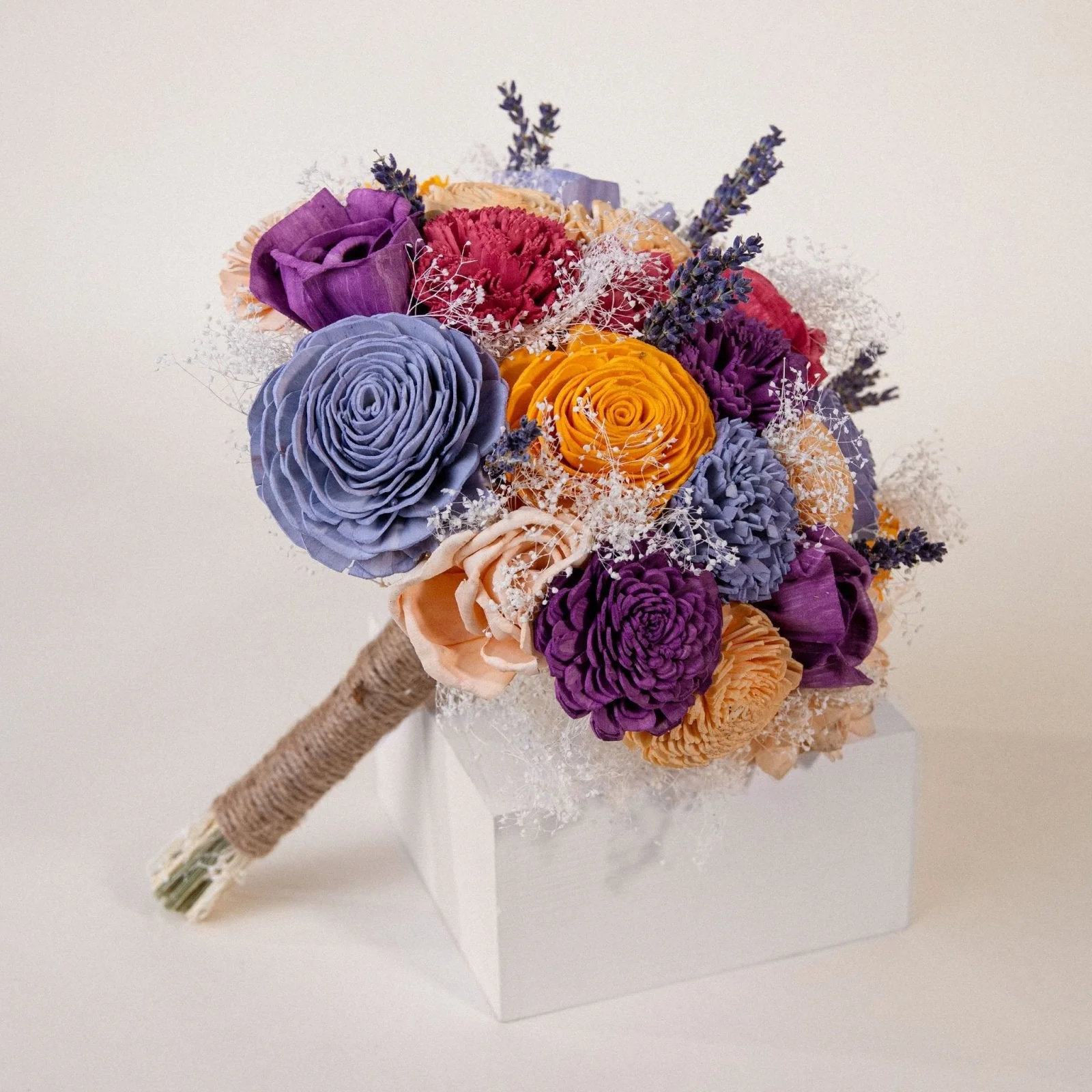 Peach Dawn Bridesmaid Bouquet