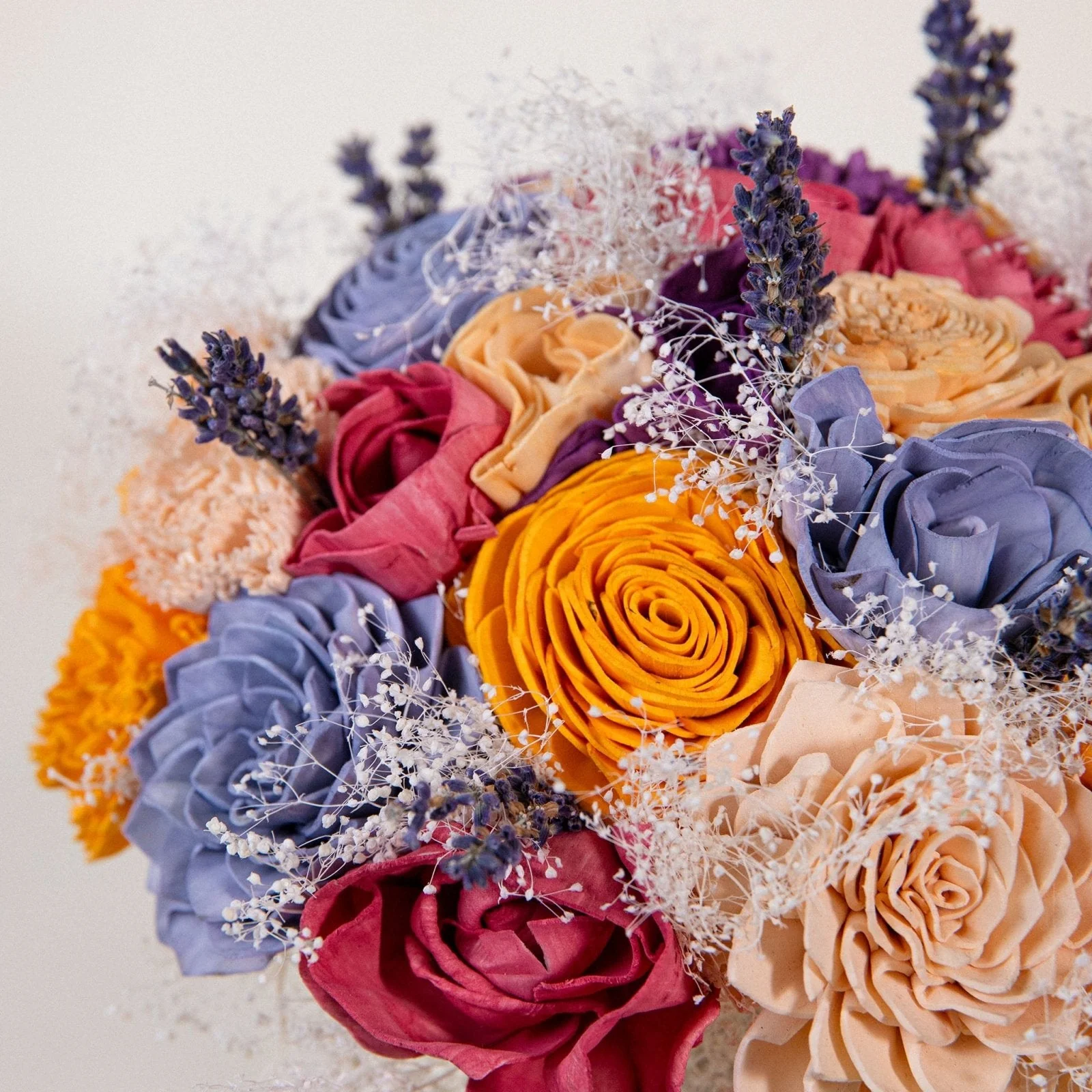 Peach Dawn Bridesmaid Bouquet - Image 2