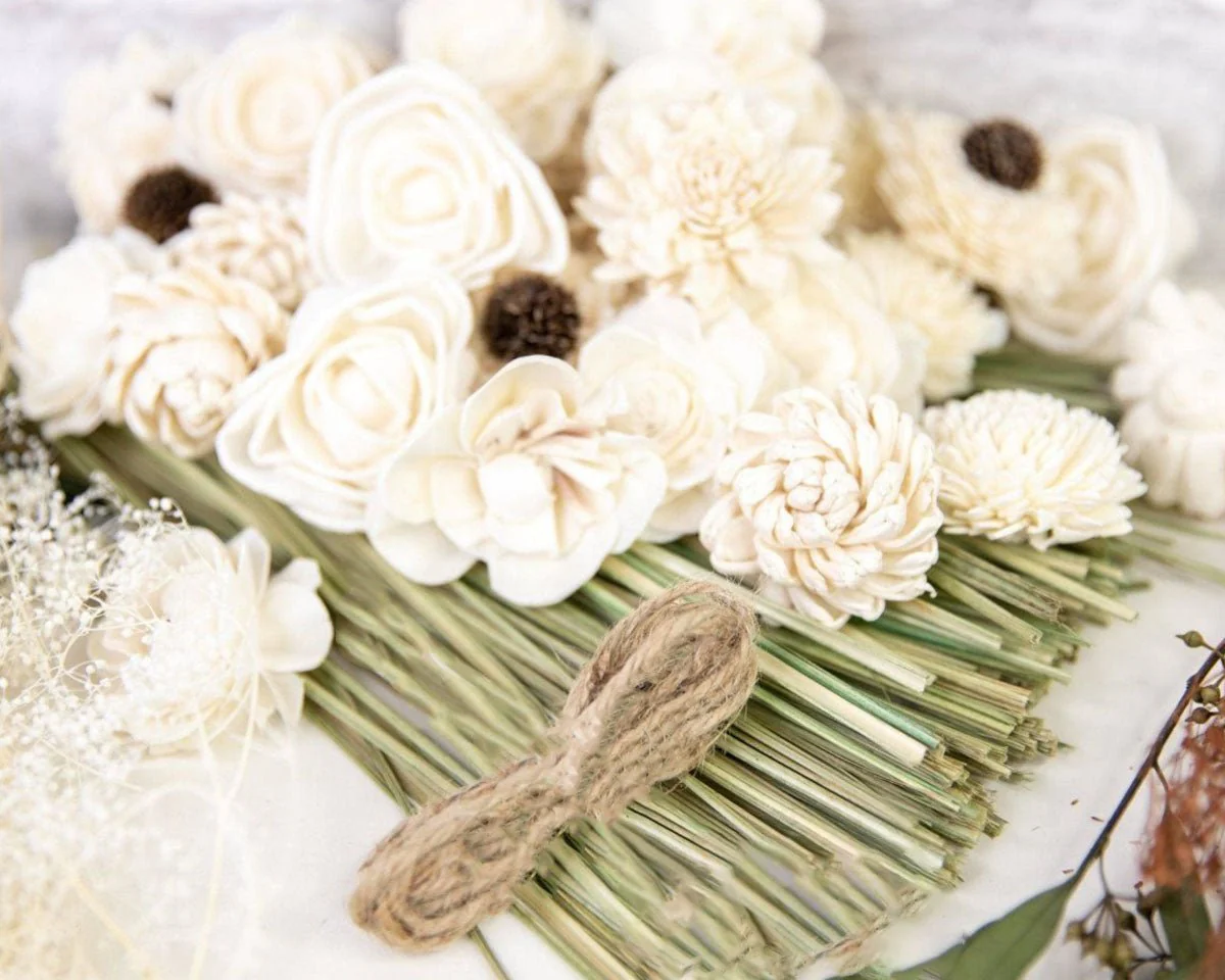 Rustic Chic Bridesmaid Bouquet - Image 5
