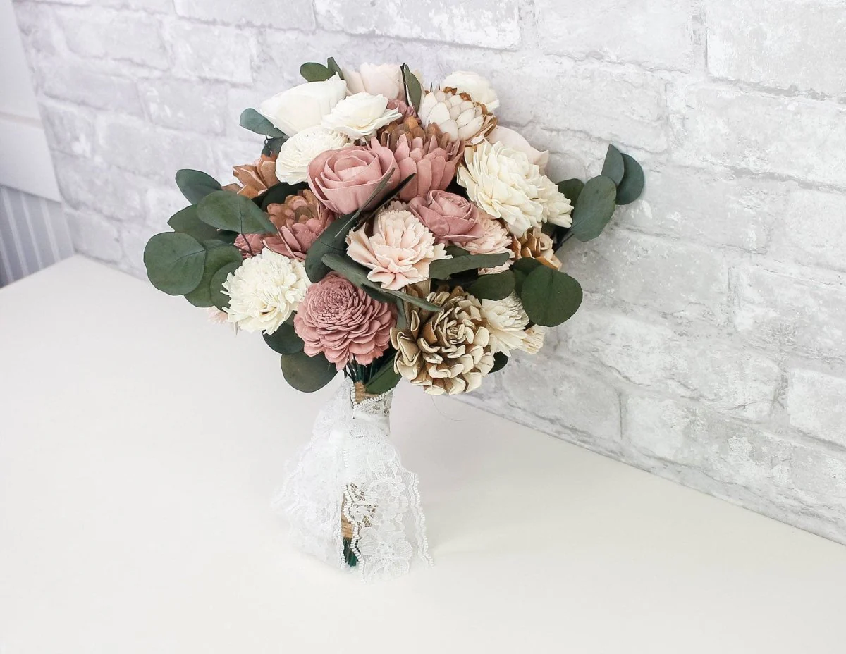Silver Bridal Bouquet* - Image 2