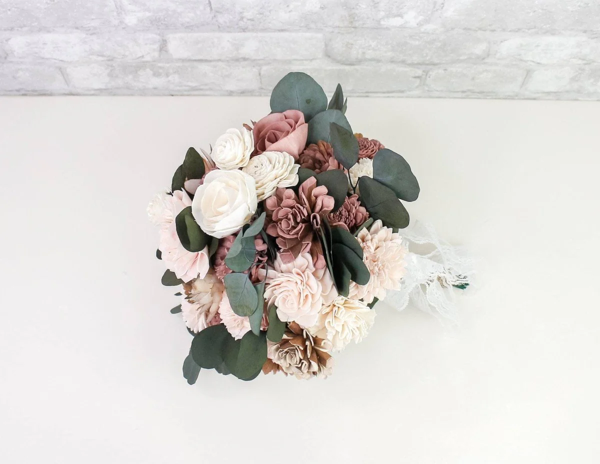 Silver Bridal Bouquet* - Image 3