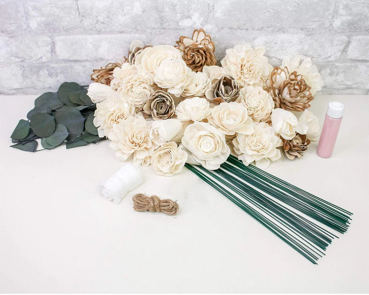 Silver Bridal Bouquet* - Image 8