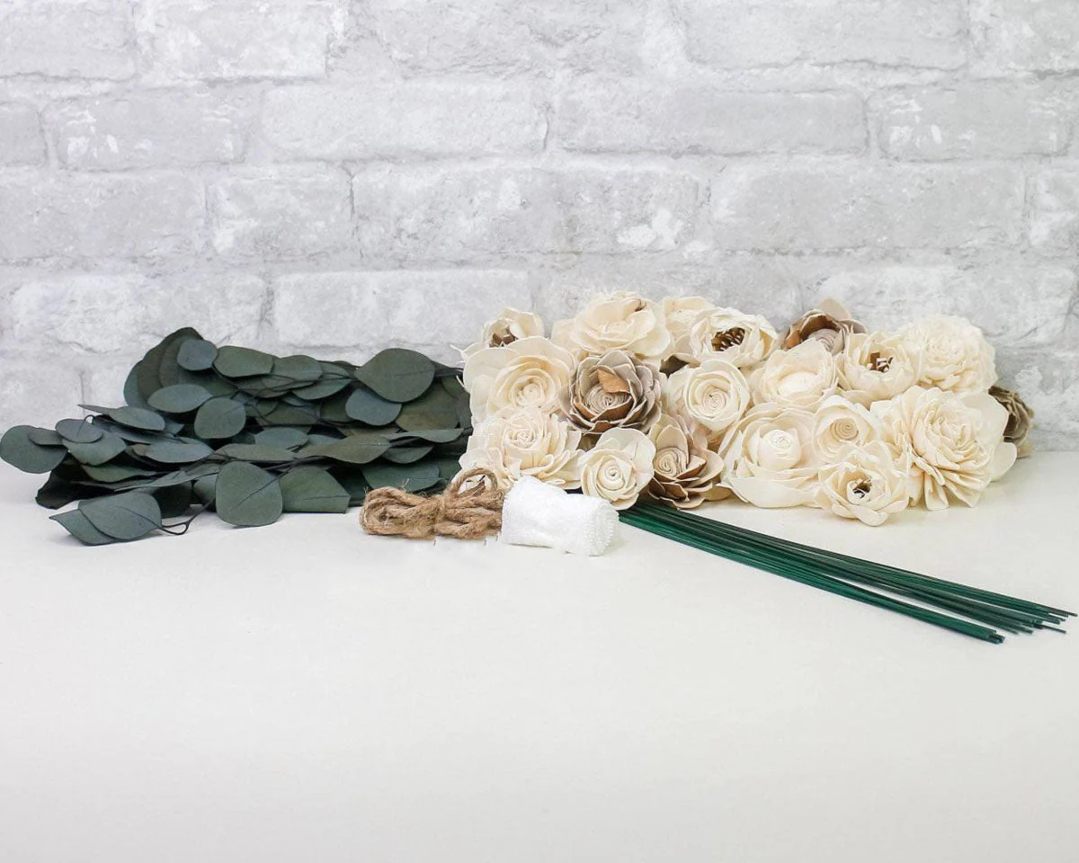Silver Bridesmaid Bouquet* - Image 5