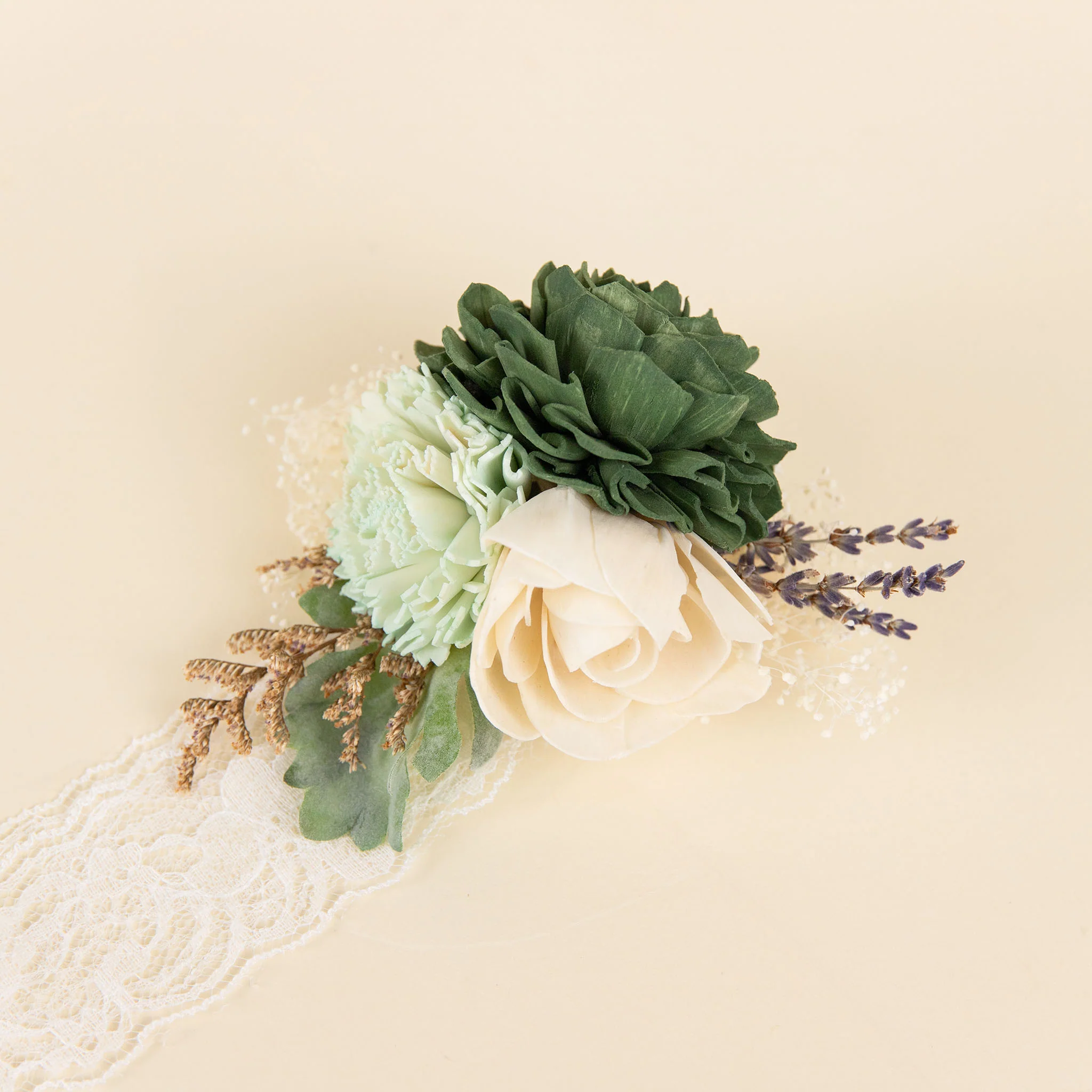 Silver Sage Corsage (Set of 3)* - Image 2