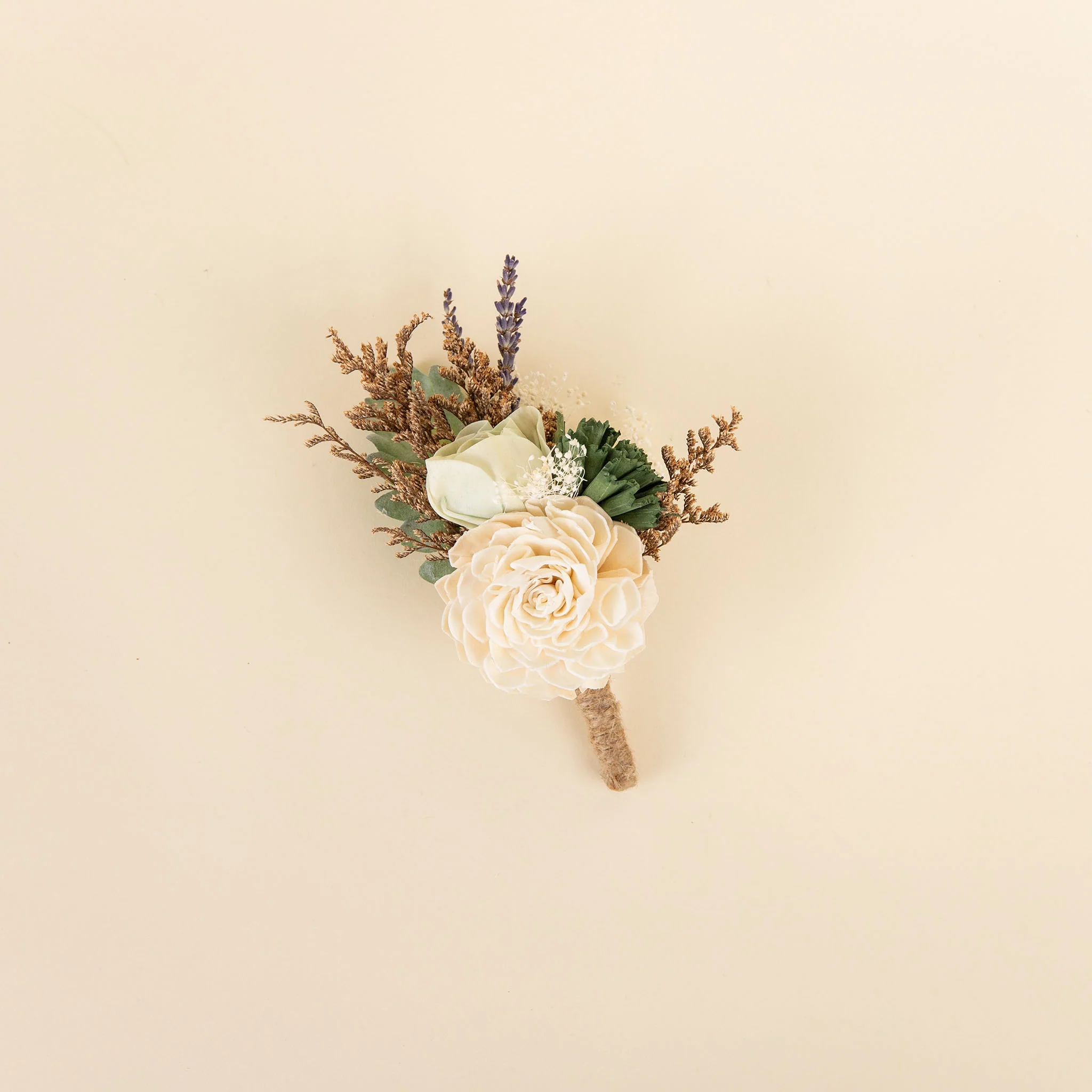Silver Sage Groom's Boutonniere* - Image 3