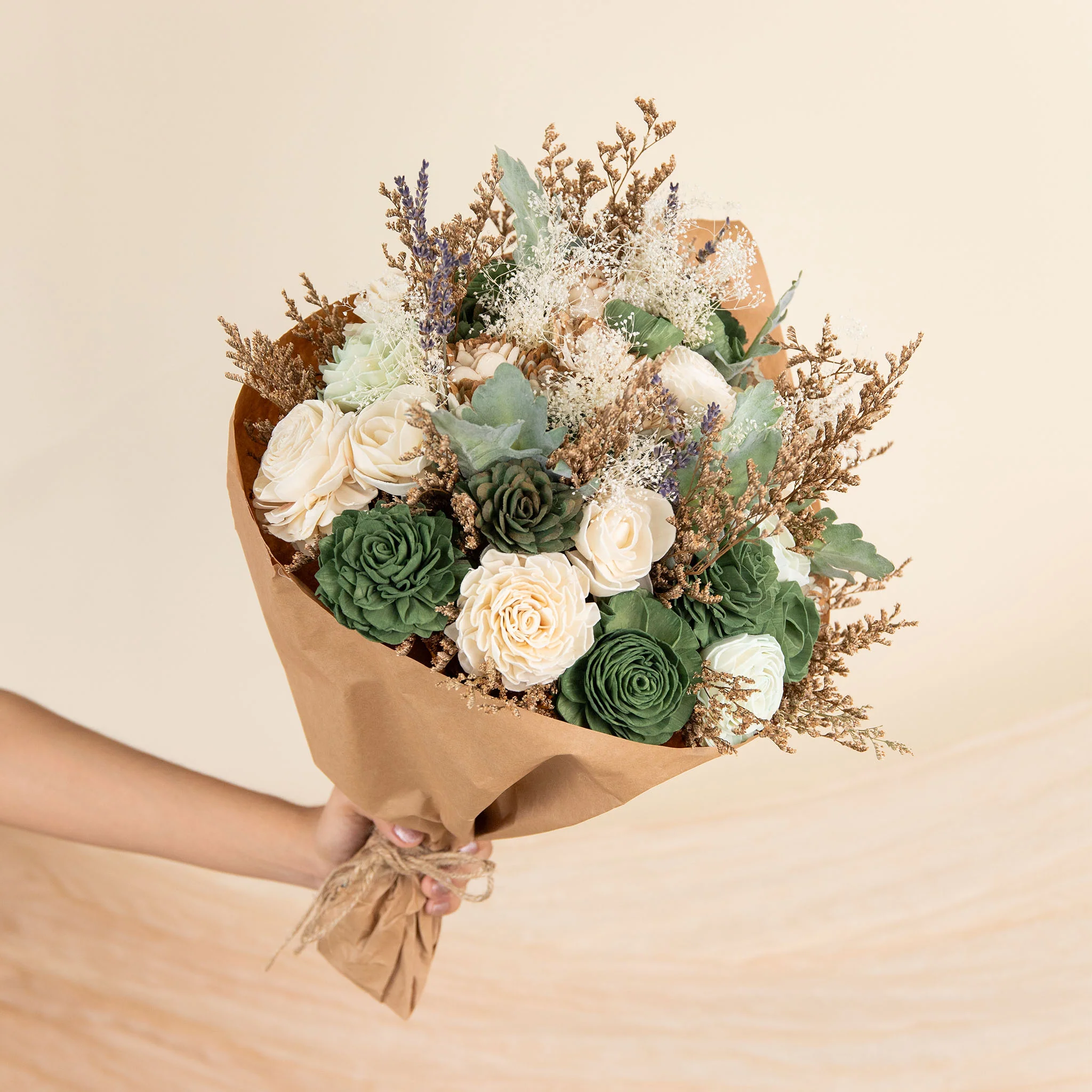 Silver Sage Loose Flower Bouquet*