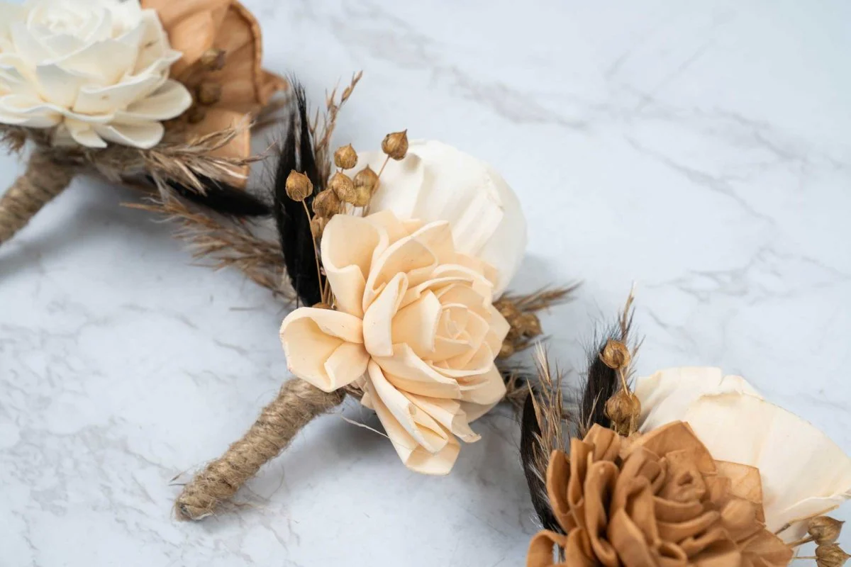 Sun Kissed Boutonniere (Set Of 3)* - Image 2